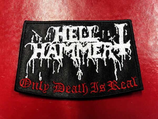 HELLHAMMER...  Embroidered Patch  (epic black)    Switzerland   4487