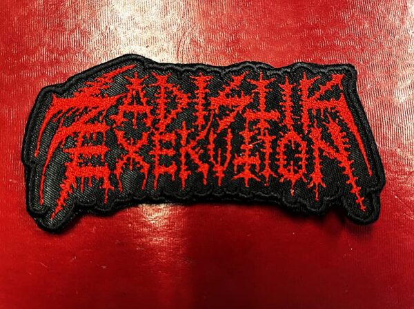 SADISTIK EXEKUTION...  Embroidered Patch  (war metal)    Australia   4484