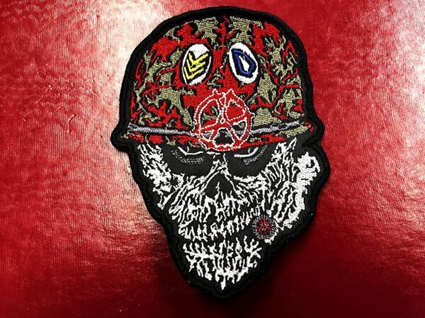 S.O.D...  Embroidered Patch  (crossover)    U.S.A   4503