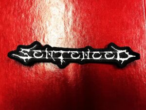 SENTENCED...  Embroidered Patch  (melodic death)    Finland  4528
