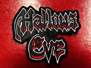 HALLOWS EVE...  Embroidered Patch  (thrash metal)    U.S.A   4525