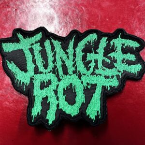 JUNGLE ROT...  Embroidered Patch  (death metal)    U.S.A   4516