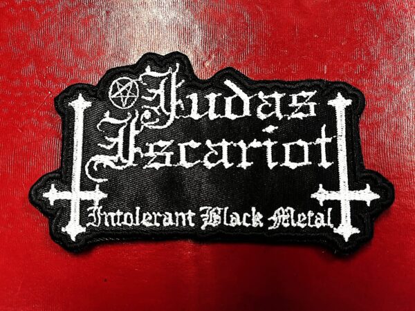 JUDAS ISCARIOT...  Embroidered Patch  (black metal)    U.S.A   4521