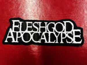 FLESHGOD APOCALYPSE...  Embroidered Patch  (symphony death)    Italy   4511