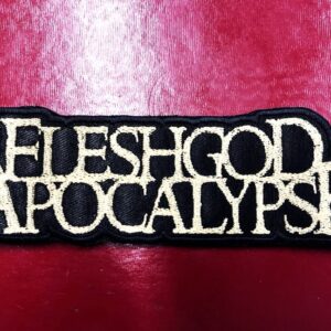 FLESHGOD APOCALYPSE...  Embroidered Patch  (symphony death)    Italy   4530