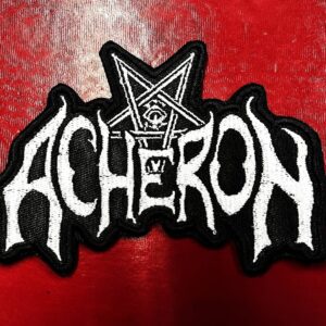 ACHERON...  Embroidered Patch  (black metal)    Australia   4522