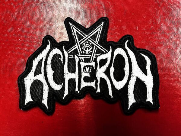 ACHERON...  Embroidered Patch  (black metal)    Australia   4522