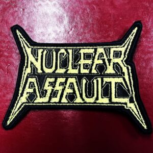 NUCLEAR ASSAULT...  Embroidered Patch  (thrash metal)    U.S.A   4512