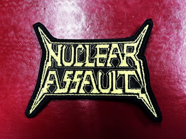 NUCLEAR ASSAULT...  Embroidered Patch  (thrash metal)    U.S.A   4512