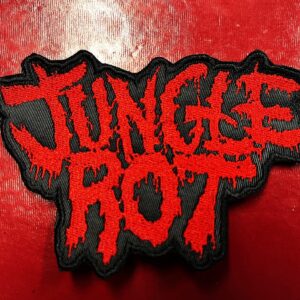 JUNGLE ROT...  Embroidered Patch  (death metal)    U.S.A   4540