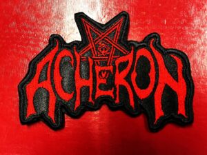ACHERON...  Embroidered Patch  (black metal)    Australia   4531