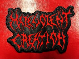 MALEVOLENT CREATION...  Embroidered Patch  (death metal)    U.S.A   4535
