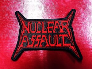 NUCLEAR ASSAULT...  Embroidered Patch  (thrash metal)    U.S.A   4532
