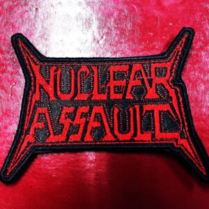 NUCLEAR ASSAULT...  Embroidered Patch  (thrash metal)    U.S.A   4532