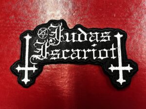 JUDAS ISCARIOT...  Embroidered Patch  (black metal)    U.S.A   4539