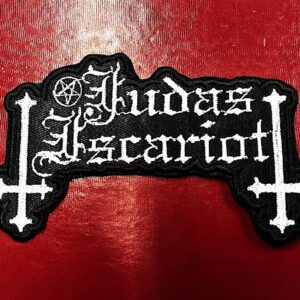 JUDAS ISCARIOT...  Embroidered Patch  (black metal)    U.S.A   4539