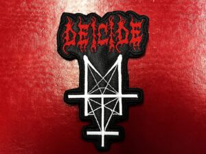 DEICIDE...  Embroidered Patch  (death metal)    U.S.A   4515