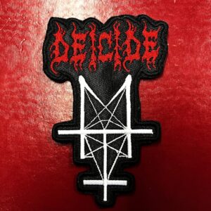 DEICIDE...  Embroidered Patch  (death metal)    U.S.A   4515