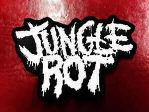 JUNGLE ROT...  Embroidered Patch  (death metal)    U.S.A   4534