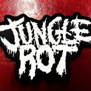 JUNGLE ROT...  Embroidered Patch  (death metal)    U.S.A   4534