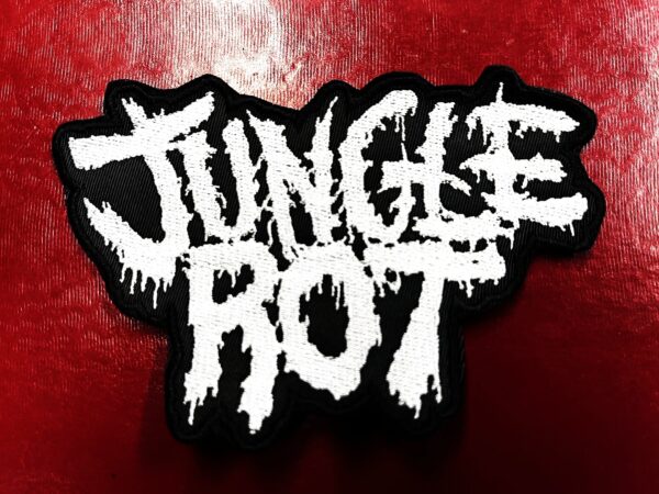 JUNGLE ROT...  Embroidered Patch  (death metal)    U.S.A   4534