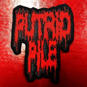 PUTRID PILE...  Embroidered Patch  (brutal death)    U.S.A   4537