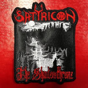 SATYRICON...  Embroidered Patch  (black metal)    Norway   4549