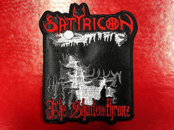 SATYRICON...  Embroidered Patch  (black metal)    Norway   4549