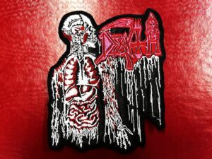 DEATH...  Embroidered Patch  (death metal)    U.S.A   4542