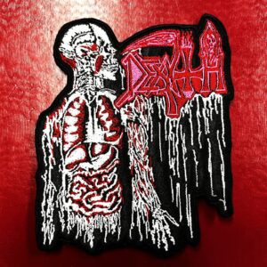 DEATH...  Embroidered Patch  (death metal)    U.S.A   4542