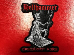 HELLHAMMER...  Embroidered Patch  (epic black)    Switzerland   4546