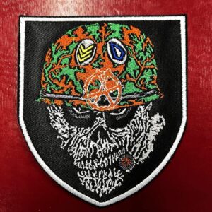 S.O.D...  Embroidered Patch  (crossover)    U.S.A   4541