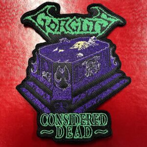 GORGUTS...  Embroidered Patch  (death metal)    Canada   4547