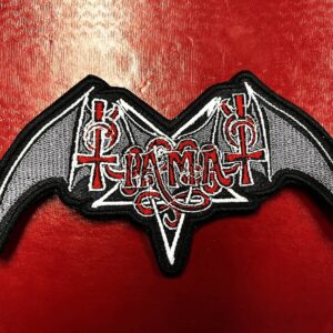 TIAMAT... Embroidered Patch (ghotic doom) Sweden 4578