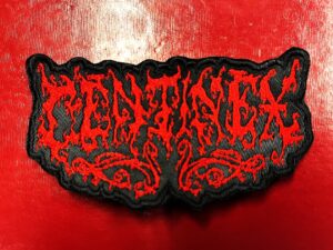 CENTINEX...  Embroidered Patch  (death metal)    Sweden  4567