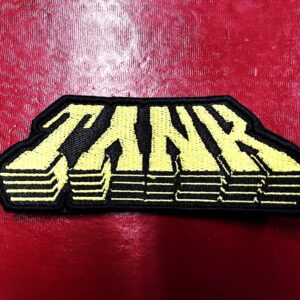 TANK...  Embroidered Patch  (nwobhm)    U.K   4562