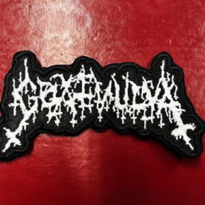 GOAT VULVA...  Embroidered Patch  (black metal)    Finland   4564