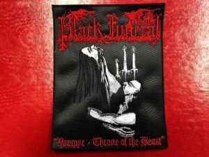 BLACK FUNERAL...  Embroidered Patch  (black metal)    U.S.A   4574