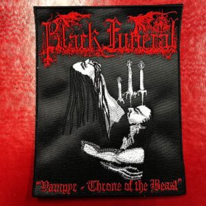 BLACK FUNERAL... Embroidered Patch (black metal) U.S.A 4574