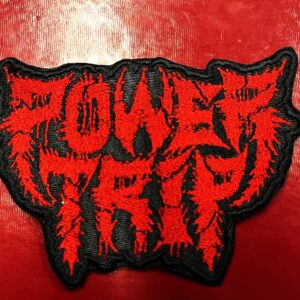 POWER TRIP...  Embroidered Patch  (crossover)    U.S.A   4551