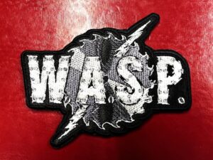 W.A.S.P...  Embroidered Patch  (heavy metal)    U.S.A   4582