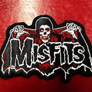 MISFITS...  Embroidered Patch  (thrash punk)    U.S.A   4583