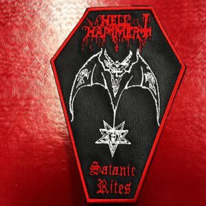HELLHAMMER... Embroidered Patch (epic black) Switzerland 4581