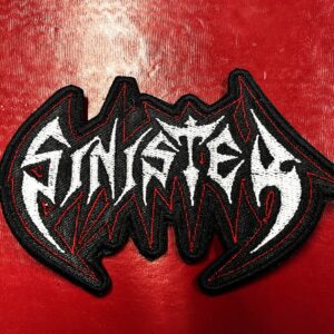 SINISTER...  Embroidered Patch  (black death)    Netherlands   4552