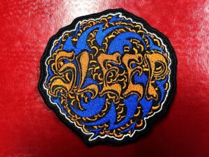SLEEP...  Embroidered Patch  (stoner metal)    U.S.A   4577
