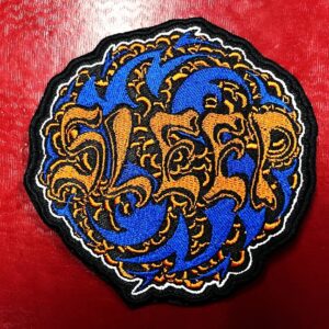 SLEEP...  Embroidered Patch  (stoner metal)    U.S.A   4577