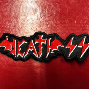 DEATH SS...  Embroidered Patch  (shock rock)    Italy   4558