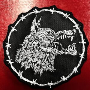 NAILS...  Embroidered Patch  (hardcore)    U.S.A   4588