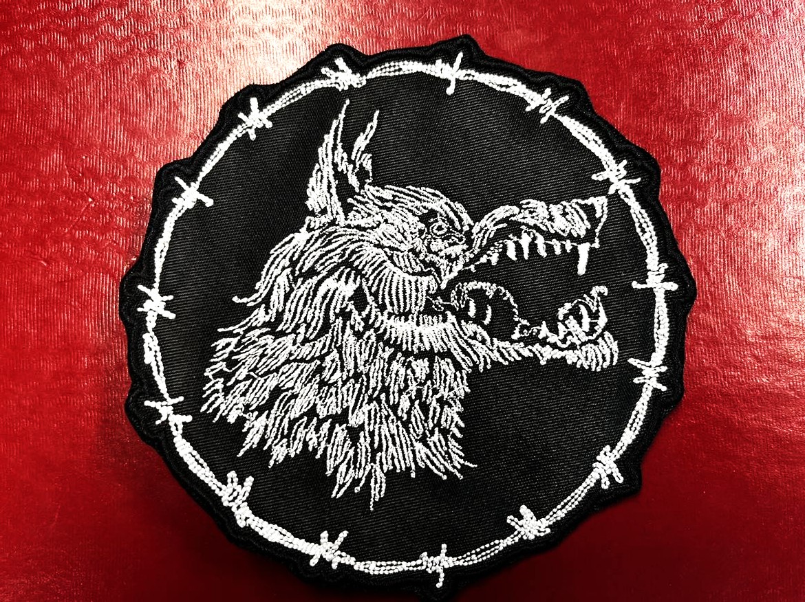 NAILS... Embroidered Patch (hardcore) U.S.A 4588