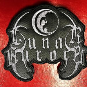 LUNAR AURORA...  Embroidered Patch  (atmospheric black)    Germany  4568